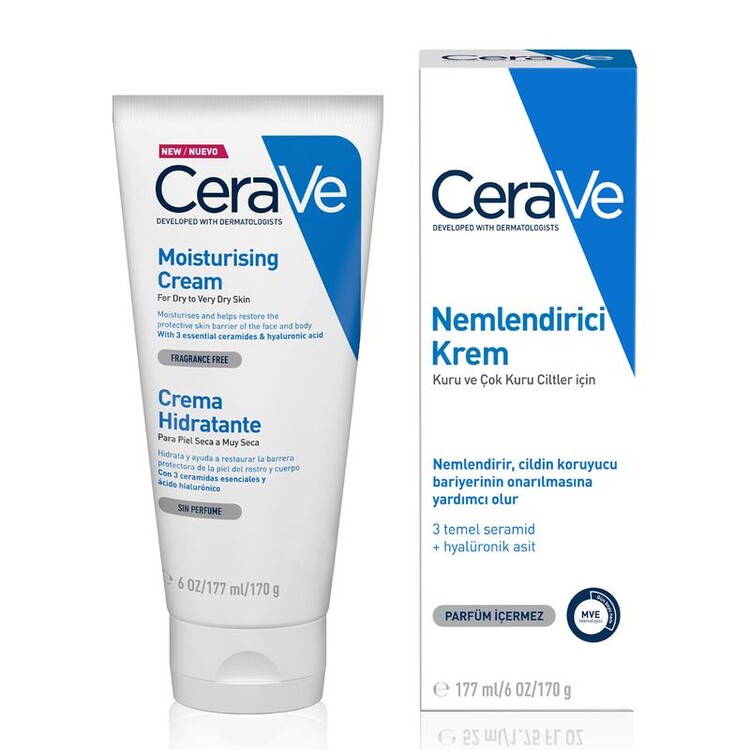 Cerave Moisturising Cream Kuru ve Çok Kuru Ciltler