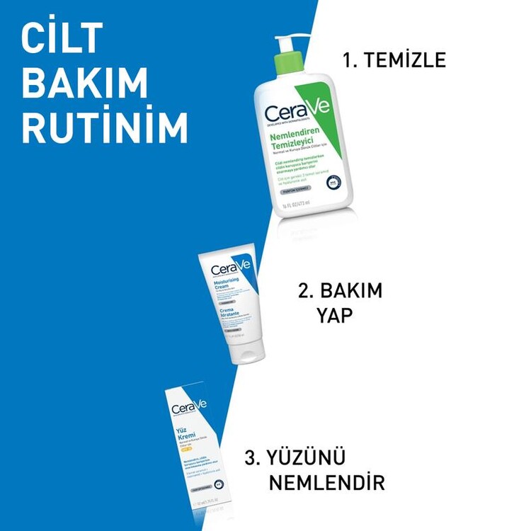 Cerave Moisturising Cream Kuru ve Çok Kuru Ciltler