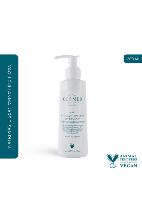 COSMED - Cosmed Sd Plus Intense Antı-Dandruff Shampoo 200ml