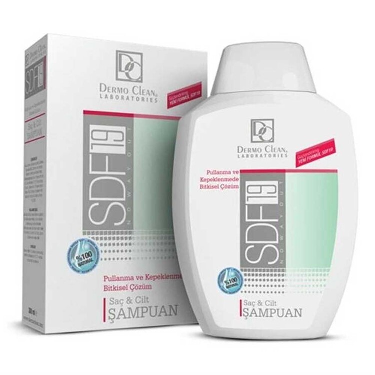 Dermoclean - Dermoclean SDF19 Saç ve Cilt Şampuanı 300 ml