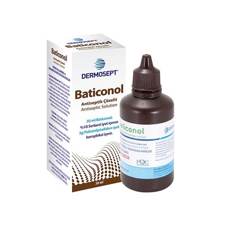 Dermosept - Dermosept Baticonol Antiseptik Çözelti 30 ml