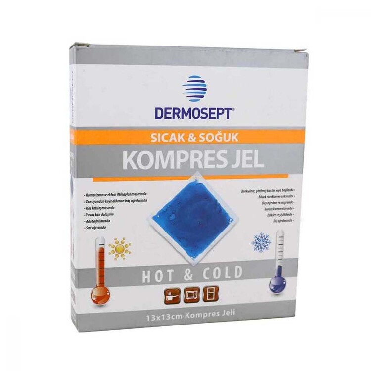 Dermosept - Dermosept Sıcak-Soğuk Kompres Termojel 13x13 cm