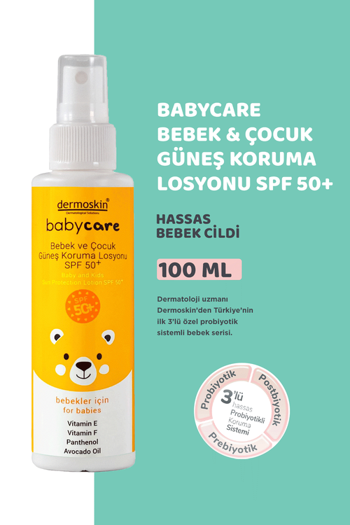 Dermoskin - Dermoskin BabyCare Bebek ve Çocuk Güneş Koruma 