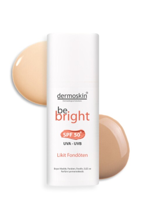 Dermoskin Be Bright Spf50+ Likit Fondöten 33ml - L