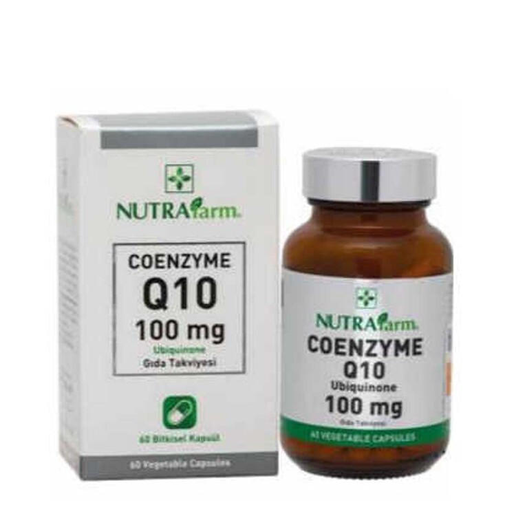 Nutrafarm - Dermoskin Nutrafarm Coenzyme Q10 100 mg 60 Kapsül
