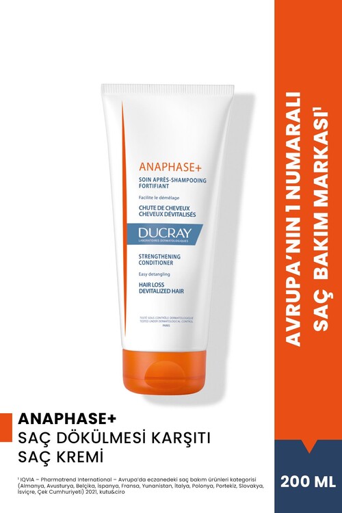 Ducray - Ducray Anaphase Besleyici Saç Bakım Kremi 200 ml