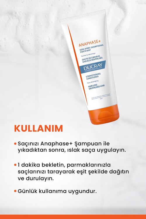 Ducray Anaphase Besleyici Saç Bakım Kremi 200 ml