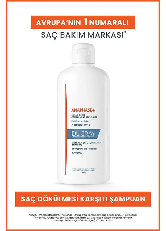 Ducray Anaphase Dökülme Karşıtı Şampuan 400 ml