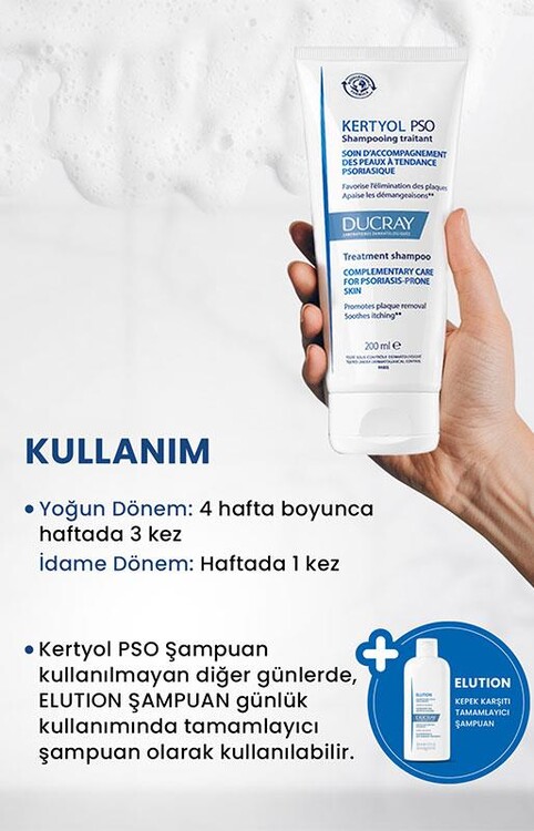 Ducray Kertyol PSO Shampoo 200 ml