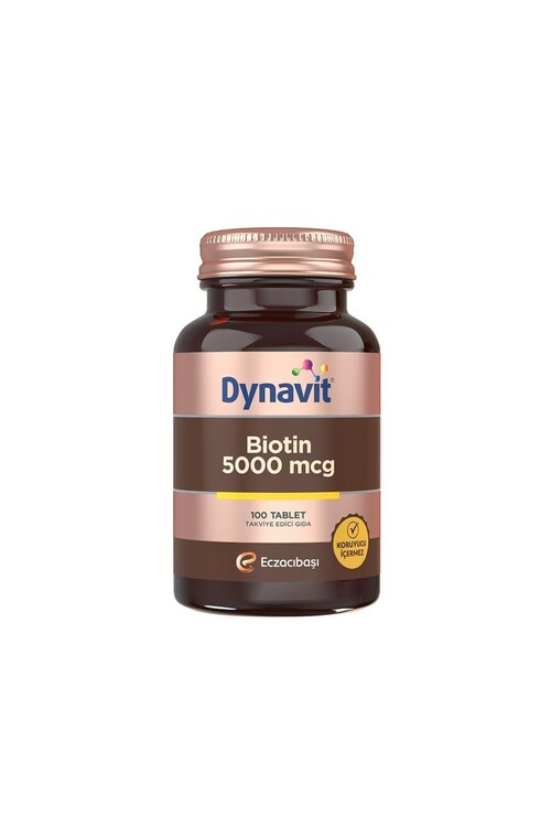 Dynavit Biotin 5000 Mcg 100 Tablet