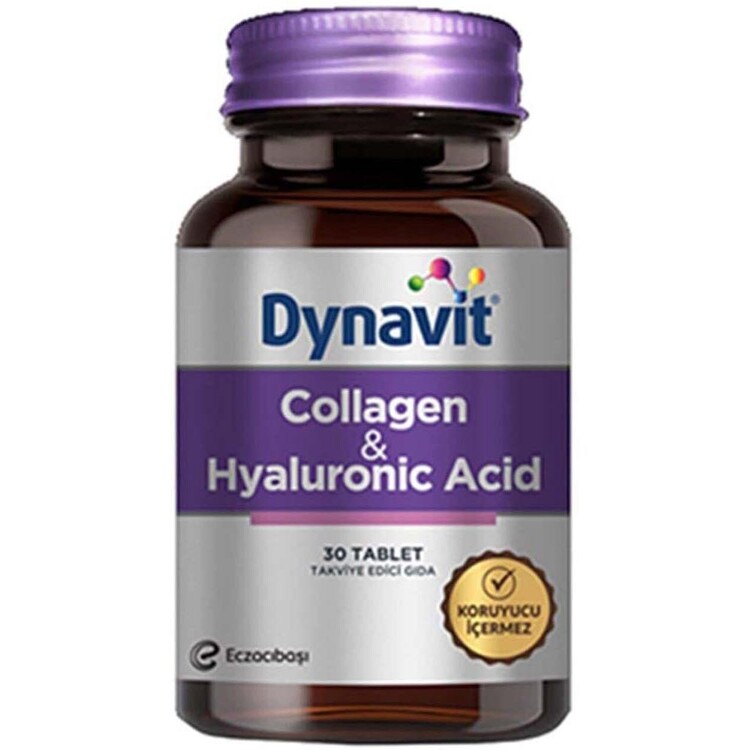 Dynavit - Dynavit Collagen Hyaluronic Acid 30 Tablet