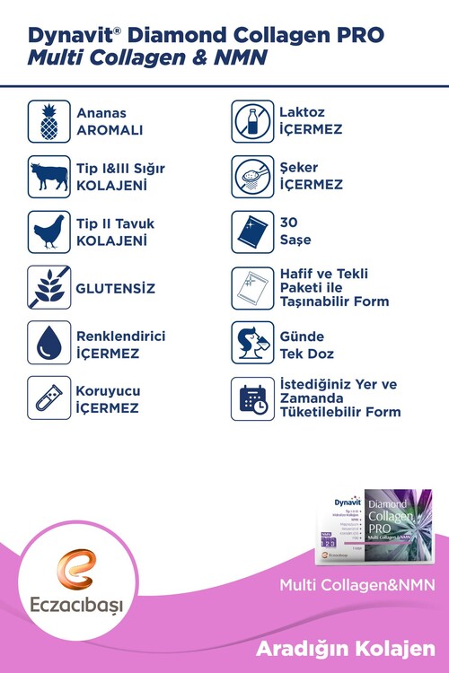 Dynavit Diamond Collagen PRO Tip I-II-III NMN