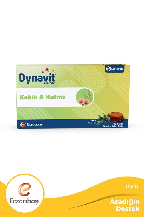 Dynavit - Dynavit Herbal Kekik Ve Hatmi 16 Pastil
