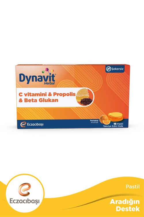 Dynavit - Dynavit Herbal Vitamin C & Propolis pastil