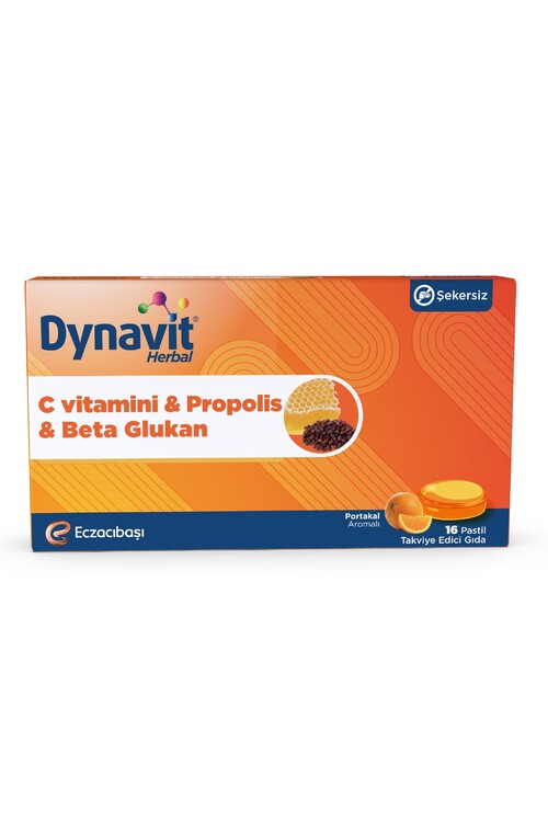 Dynavit Herbal Vitamin C & Propolis pastil