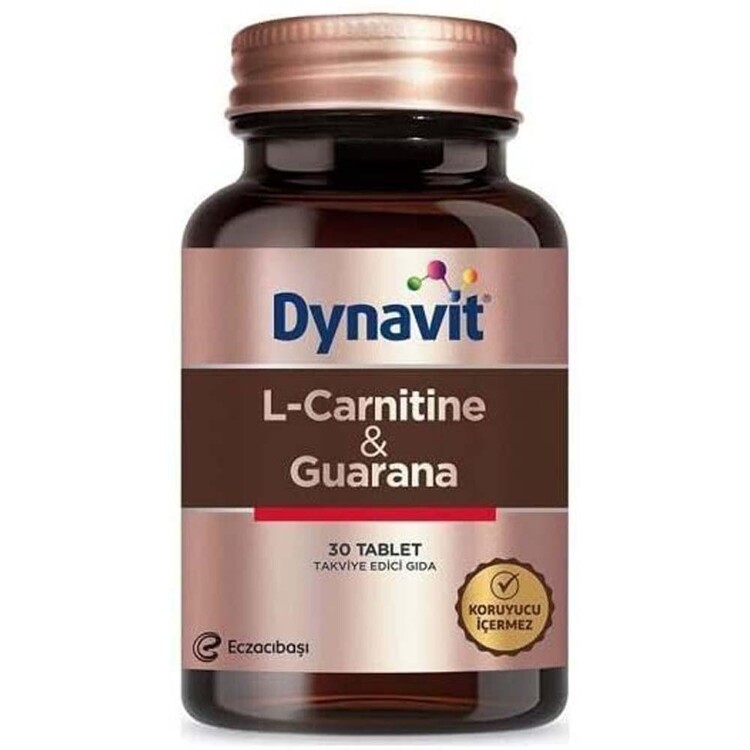 Dynavit - Dynavit L-Carnitine & Guarana 30 Tablet