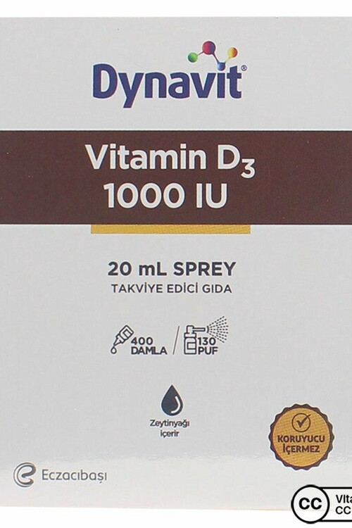 Dynavit Vitamin D3 1000 Iu 20 ml Sprey