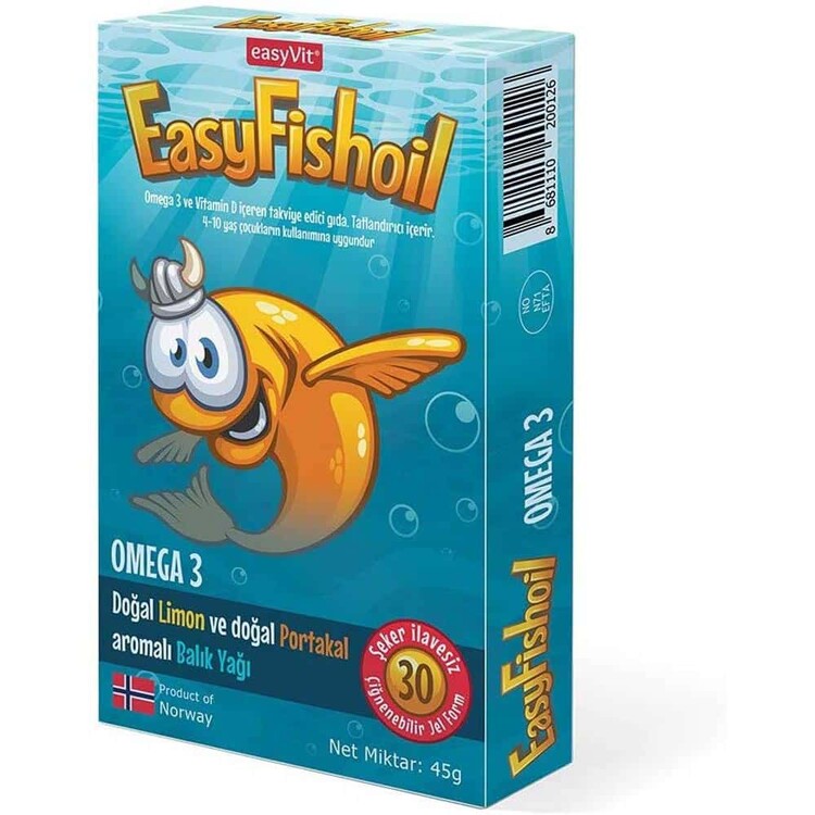 Easyvit Multi + Omega 3 30 Jel Tablet