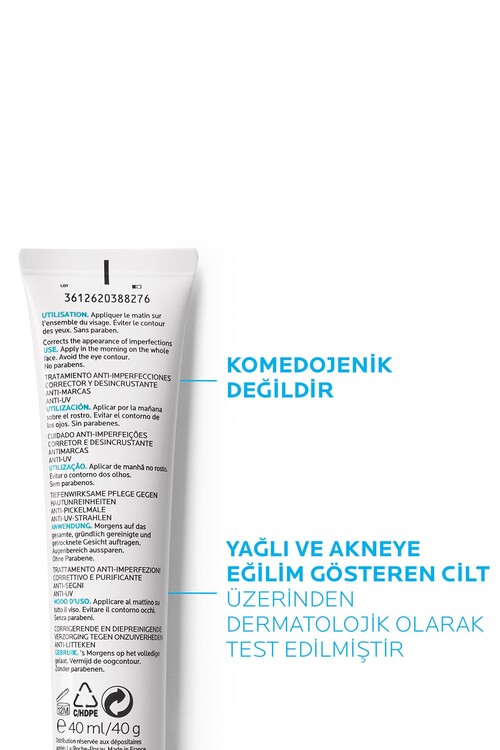 Effaclar Yağlı/Akneli Ciltler İçin Pürüzsüzleştirmeye Yardımcı Bakım Seti ST01409