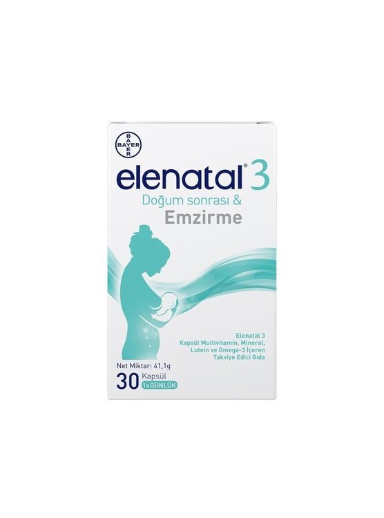 Elenatal 3 Multivitamin, Mineral 