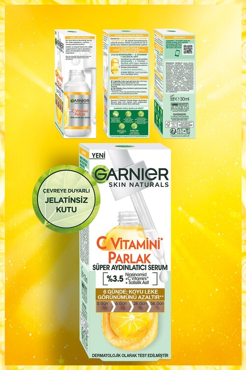 Garnier C Vitamini Parlak Süper Aydınlatıcı Serum 