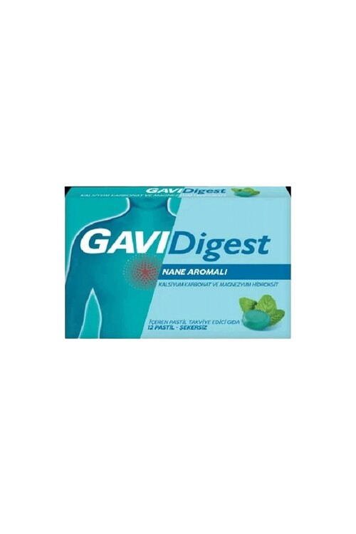 GaviDigest Nane Aromalı 12 Pastil