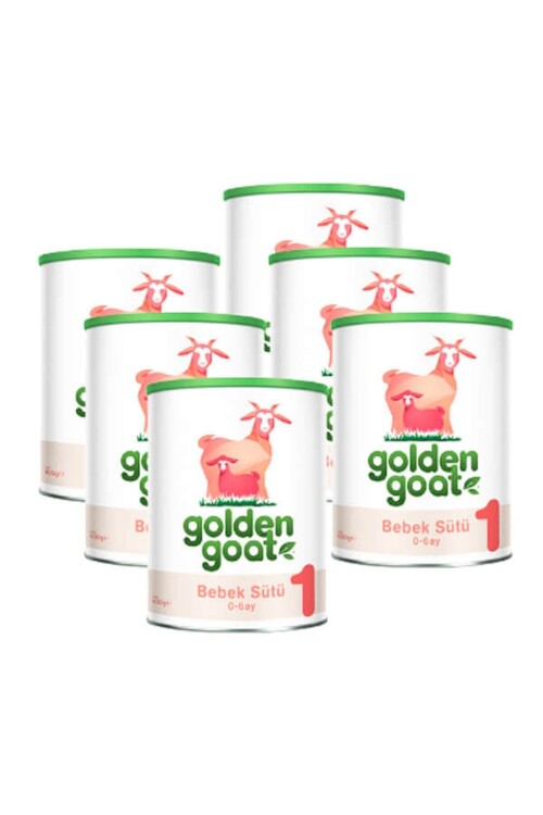 Golden Goat - Golden Goat 1 Keçi Bebek Sütü 400 Gr X 6 Adet