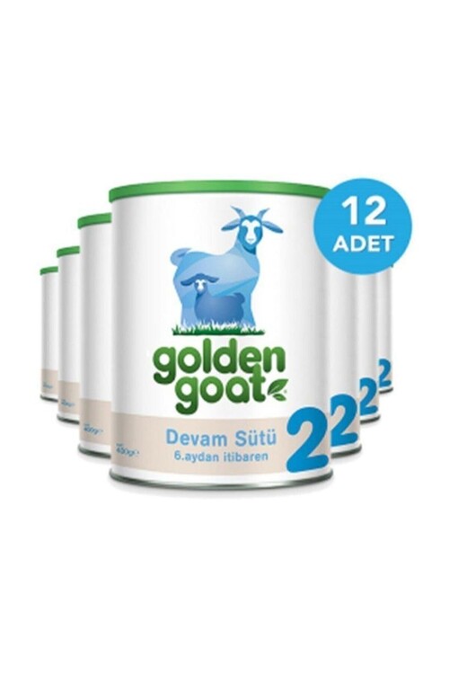 Golden Goat 2 Keçi Sütü Bazlı Devam Sütü 12'li Paket
