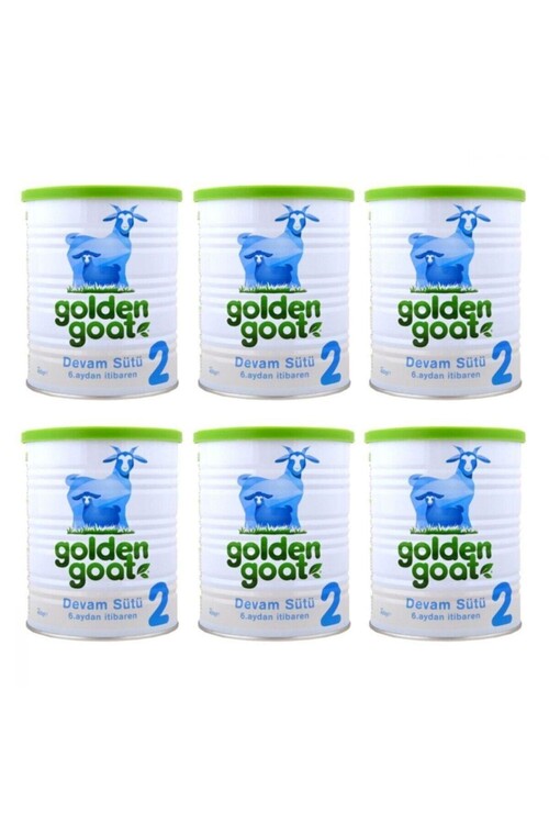 Golden Goat - Golden Goat 2 Keçi Sütü Bazlı Devam Sütü 6'lı Paket