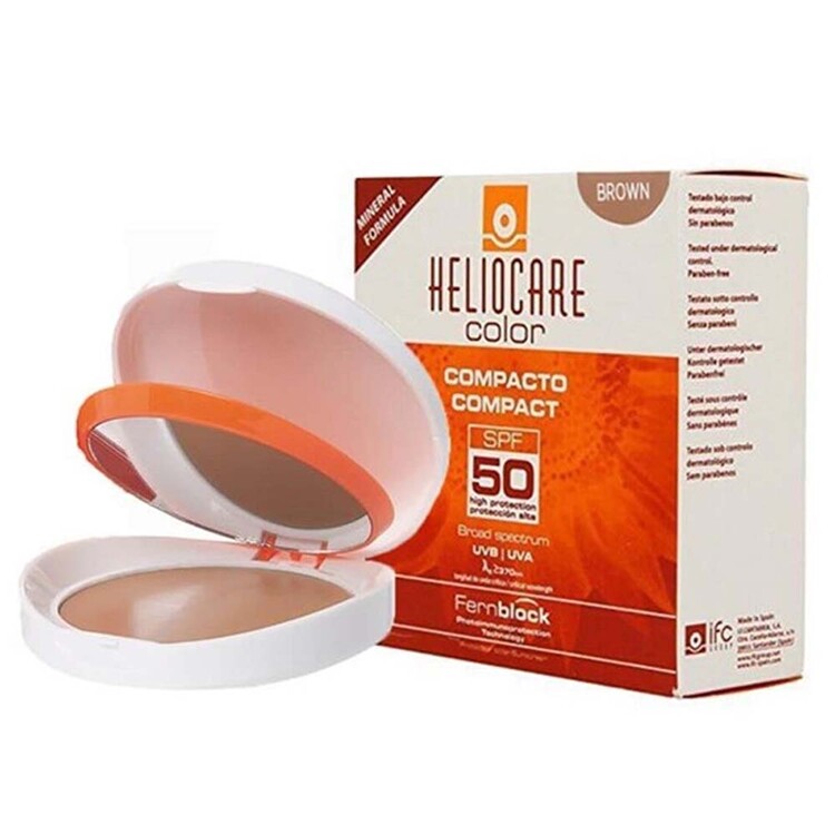 Heliocare - Heliocare Color Mineral SPF 50 Compact 10 gr - Bro