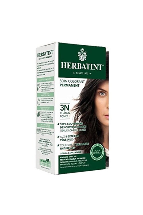 Herbatint - Herbatint Dark Chestnut Chatain Fonce Saç Boyası 3