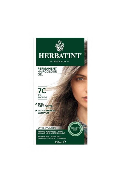 Herbatint - Herbatint Saç Boyası - 7c Blond Cendre Kül Sarısı 