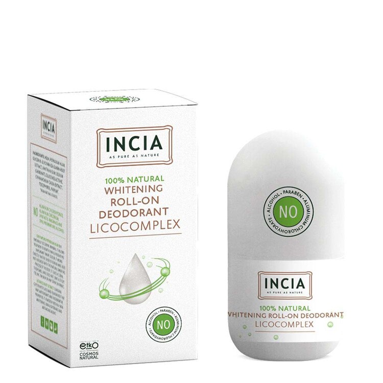 Incia - Incia Doğal Roll-On Deodorant Beyazlatıcı 50 ml