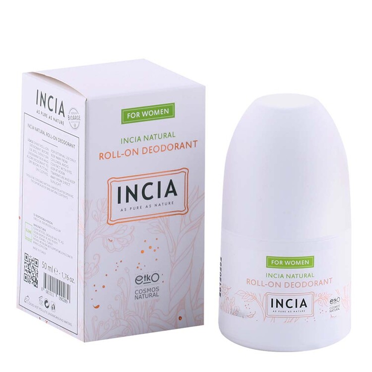 Incia Doğal Roll-On Deodorant Kadın 50 ml
