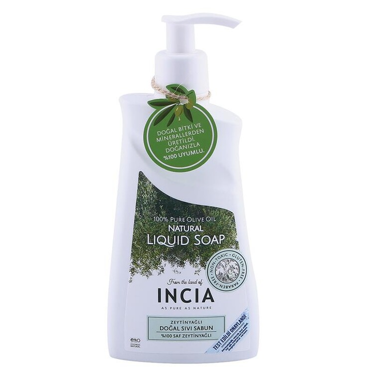 INCIA Zeytinyağlı Doğal Sıvı Sabun 250 ml