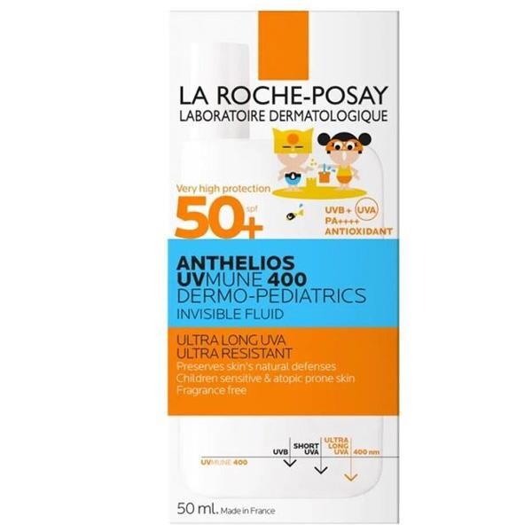 La Roche-Posay Anthelios Dermo Pediatric Invisible Fluid SPF50+ Güneş Koruyucu 50 ml