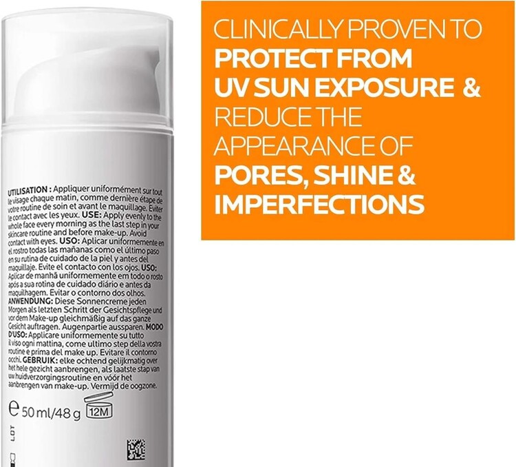 La Roche-Posay Anthelios Oil Correct Yüz Güneş Kremi – Yağlı ve Akneye Eğilimli Ciltler İçin SPF 50 (50 ml)