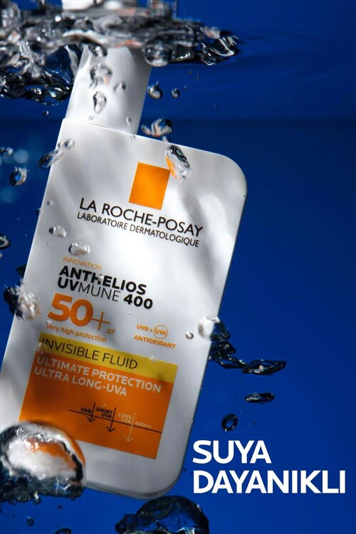 La Roche-Posay Anthelios UVMune 400 Invisible Fluid SPF 50+ Yüz Güneş Kremi