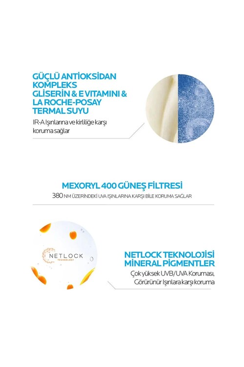 La Roche-Posay Anthelios UVMune 400 Invisible Fluid SPF 50+ Yüz Güneş Kremi
