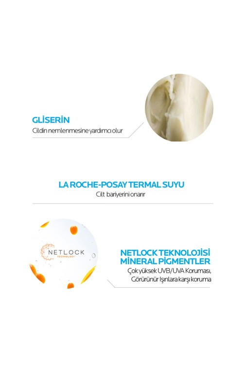 La Roche-Posay Anthelios UVmune SPF 50+ Yüksek Koruma Tinted Yüz Güneş Kremi Hassas Ciltler İçin 50 ml
