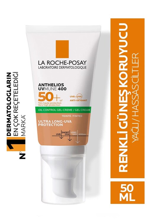La Roche Posay - La Roche-Posay Anthelios UVmune 400 Oil Control Gel-Cream SPF 50+ (50 ml)