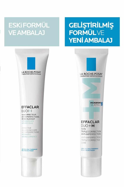 La Roche-Posay Effaclar Duo (+) 40 ml - Cilt Bozukluğu ve Akne Lekelerine Karşı Düzeltici Bakım