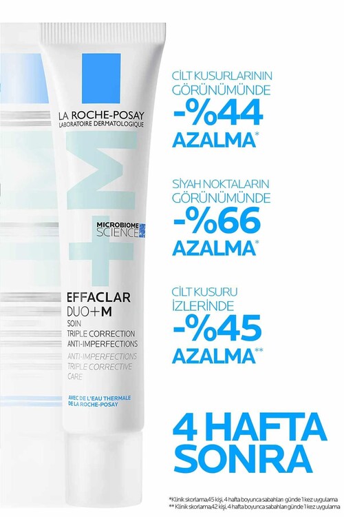 La Roche-Posay Effaclar Duo (+) 40 ml - Cilt Bozukluğu ve Akne Lekelerine Karşı Düzeltici Bakım