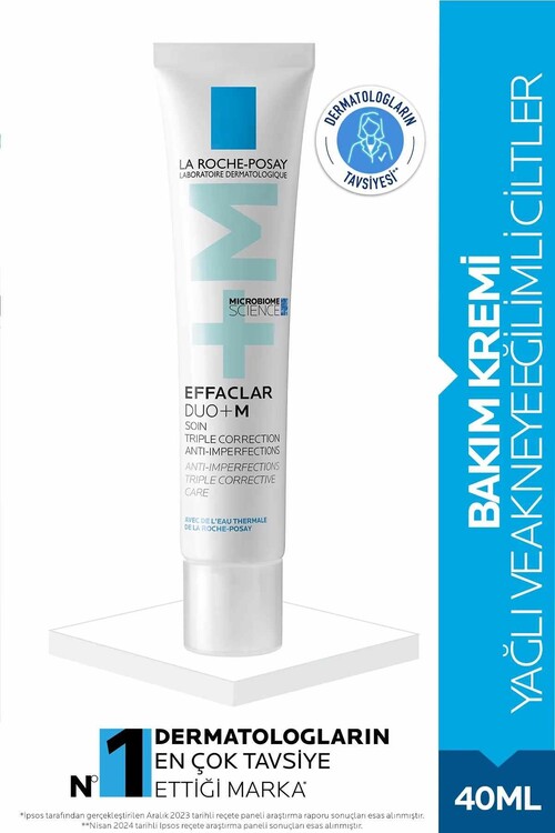 La Roche Posay - La Roche-Posay Effaclar Duo (+) 40 ml - Cilt Bozukluğu ve Akne Lekelerine Karşı Düzeltici Bakım