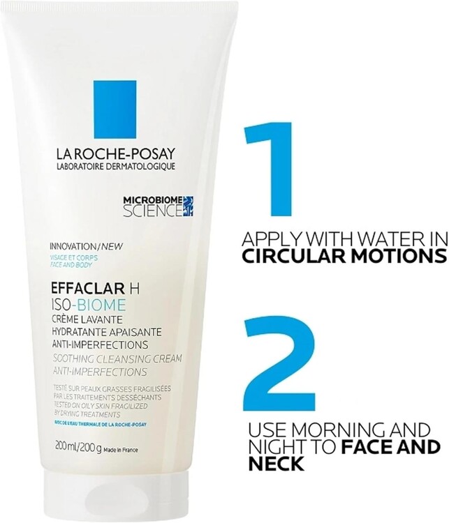 La Roche Posay Effaclar H Isobiome Lavant 200ml