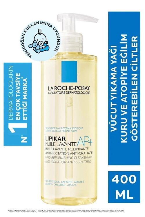 La Roche Posay Lipikar AP+ Vücut Yıkama Yağı 400 ml