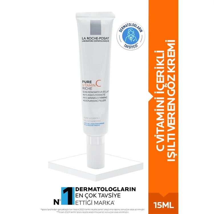 La Roche Posay Redermic C (PS) - Kuru Ciltler İçin Kırışıklık Karşıtı Krem 40 ml