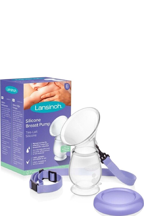 Lansinoh - LANSINOH Silikon Göğüs Pompası 