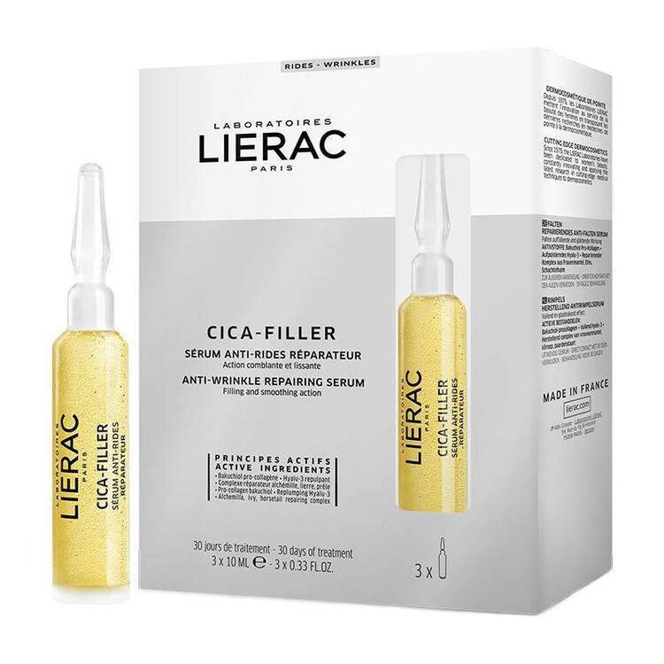Lierac Cica-Filler Anti-Wrinkle Repairing Serum 3x