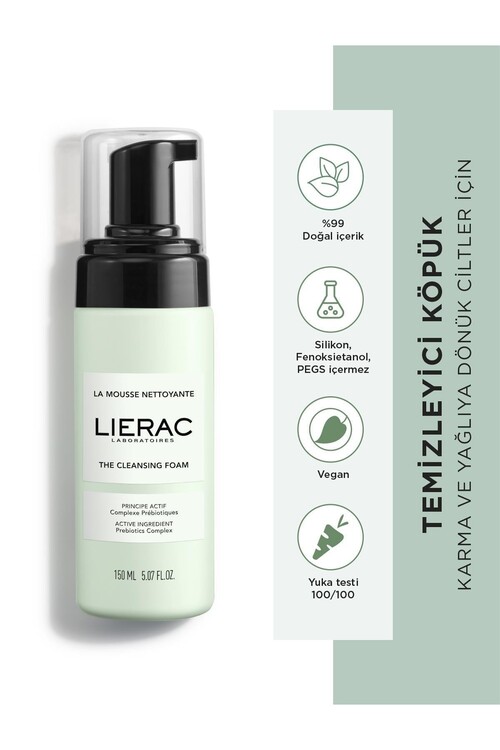 Lierac - Lierac Cleansing Foam Nemlendirici 150ml